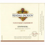 Kendall-Jackson Vintner's Reserve Zinfandel 2010 Front Label