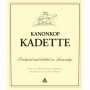 Kanonkop Kadette Cape Blend 2010 Front Label
