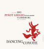 Dancing Coyote Pinot Grigio 2012  Front Label