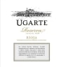 Heredad Ugarte Reserva 2009 Front Label
