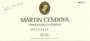 Heredad Ugarte Martin Cendoya Malvasia 2010 Front Label