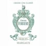 Chateau Ferriere  2000 Front Label