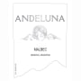 Andeluna Malbec 2010 Front Label