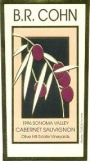 B.R. Cohn Olive Hill Estate Cabernet Sauvignon 1996 Front Label