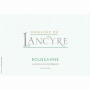 Domaine de Lancyre Roussanne 2010 Front Label