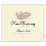 MacMurray Ranch Willamette Valley Pinot Noir 2009 Front Label
