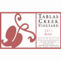 Tablas Creek Tablas Estate Rose 2011 Front Label