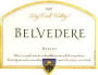 Belvedere Dry Creek Merlot 1996 Front Label