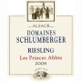 Domaines Schlumberger Les Princes Abbes Riesling 2008 Front Label