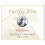 Pacific Rim Solstice Vineyard Riesling 2010 Front Label