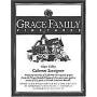 Grace Family Cabernet Sauvignon 2002 Front Label
