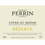 Famille Perrin Reserve Cotes du Rhone Blanc 2011 Front Label