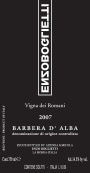 Enzo Boglietti Barbera d'Alba Vigna dei Romani 2007 Front Label