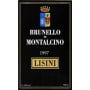 Lisini Brunello di Montalcino 1997 Front Label