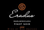 Eradus Pinot Noir 2009 Front Label