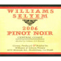 Williams Selyem Central Coast Pinot Noir 2006 Front Label