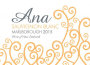 Eradus Ana Sauvignon Blanc 2015 Front Label