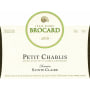 Brocard Petit Chablis Domaine Sainte Claire 2010 Front Label