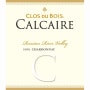 Clos du Bois Calcaire Vineyard Chardonnay 2010 Front Label