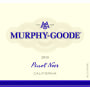 Murphy-Goode California Pinot Noir 2010 Front Label