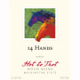14 Hands Hot to Trot White Blend 2010 Front Label