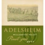 Adelsheim Pinot Gris (375ML half-bottle) 2011 Front Label