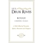 Les Deux Rives Corbieres Rouge 2010 Front Label