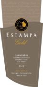 Estampa  Gold Carmenere 2012 Front Label