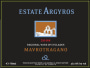 Estate Argyros Mavrotragano 2008 Front Label