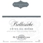 M. Chapoutier  Belleruche Cotes-du-Rhone Rose 2011 Front Label