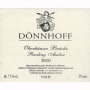 Donnhoff Oberhauser Bruke Riesling Auslese (375ML Half-bottle) 2010 Front Label