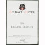 Selbach Oster Riesling Spatlese 2009 Front Label