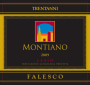 Falesco Lazio Trentanni Montiano 2009 Front Label