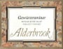 Alderbrook Winery Gewurztraminer 1999 Front Label