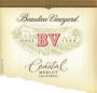 Beaulieu Vineyard BV Coastal Estates Merlot 1997 Front Label