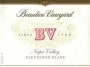 Beaulieu Vineyard Napa Sauvignon Blanc 1997 Front Label