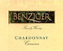 Benziger Carneros Chardonnay 1998 Front Label