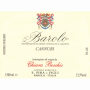 E. Pira e Figli Barolo Cannubi 2003 Front Label