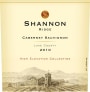 Shannon Ridge High Elevation Cabernet Sauvignon 2009  Front Label