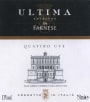Farnese Vino da Tavola Ultima Edizione Quattro Uve Front Label