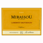 Mirassou Cabernet Sauvignon 2010 Front Label