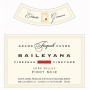 Baileyana Firepeak Pinot Noir 2007 Front Label