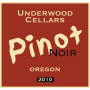 Underwood Pinot Noir 2010 Front Label