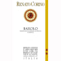 Renato Corino Barolo 2007 Front Label