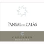 Celler de Capcanes Pansal del Calas Late Harvest Garnacha 2008 Front Label