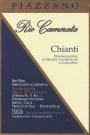 Piazzano Rio Camerata Chianti 2009 Front Label