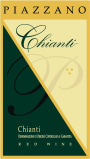 Piazzano Chianti 2013 Front Label
