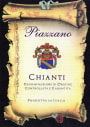 Piazzano Chianti 2012 Front Label