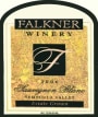 Falkner Winery Sauvignon Blanc 2006 Front Label