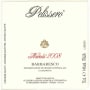 Pelissero Barbaresco Nubiola 2008 Front Label